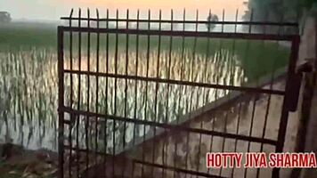 desi girl rides boyfriend outdoors