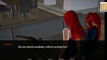my new family game episode 61 with teen and big tits