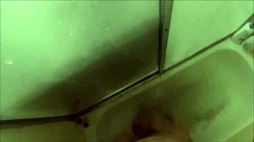 first video shower time with teen