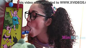 pigtail petite 18+ fucks master