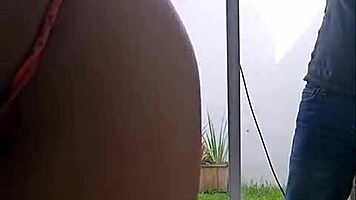 Karol Smith Squeezes New Tits While Husband Records!