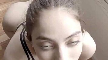 de nuevo en mi eye got a cumshot facial