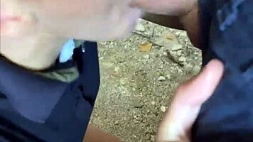 Bold Teen Flashing Tits and Ass in Public Tourist Hotspot for Intense POV Sex