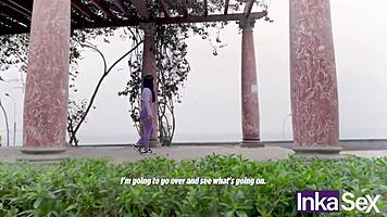 argentina turra exhibitionist spied on and fucked by fake photographer