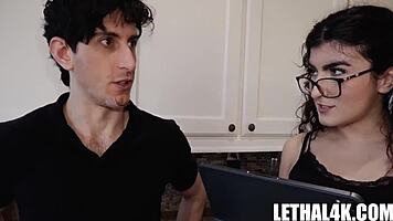 Slutty Nikki Slick Bangs Her Boss Nick Strokes