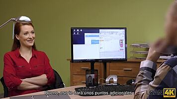 Loan4k Isabella Le Da A Su Vagina Afeitada Por Follar Para Obtener Un Gran Préstamo