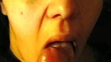 Hot Amateur Teen Gives Wet Blowjob and Gets Throat Fucked