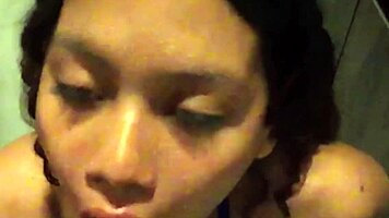 I saw this littl latina babe in the kitchen, she wuz hot to fuck her sensually