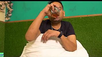 Naughty girlfriend's first time with new bf