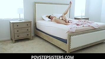 Pov Girls - Avery Cristy Slobbers Her Partner's Big Prick in Horny Creampie
