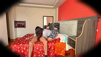 Spy Camera Catches Argentina Nataly with Neighbor