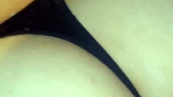 Spying on Latina Slut, She Catches Me and Begs for Doggy Fuck