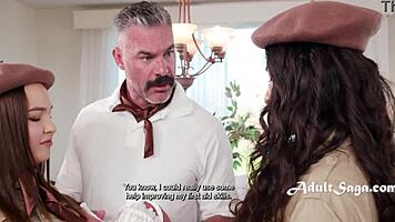 First Girl To Ride That Porn Stache Wins