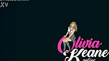 young teen rims lucky guy in bedroom