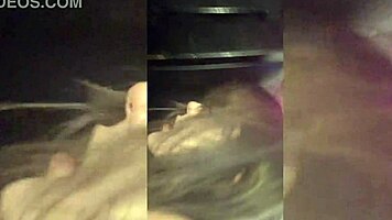 tatted emo beauty takes back shots and submits