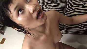 18 Sweet Oiled Japan Girl Fucked