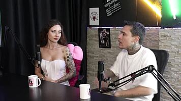 Jujube Delicia shows tits after spanking fetish, anal scat