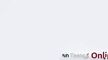 Naughty british college student sucks stepdads cock