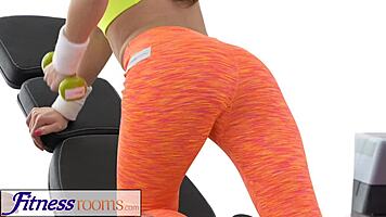 OH YEAH, FUCK ME HARD After My SWEATY WORKOUT!