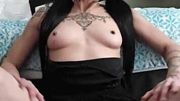 Adorable petite 18+ emy angel poses cutely