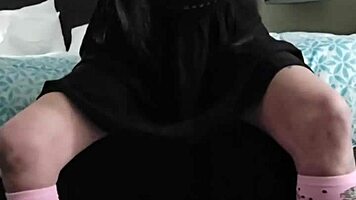 Adorable petite 18+ emy angel poses cutely