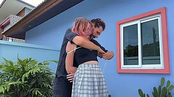 I Love Caressing Outdoor Dirty Socks On Her