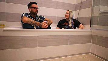 livie chats from the bath in frankie jax interview