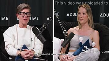 Blonde Crawls Down Neck During Sex Freaking Out - Kenna James Bree Mills