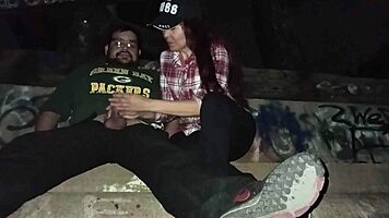 Latina Babe Sucks Cock For Cumshot!