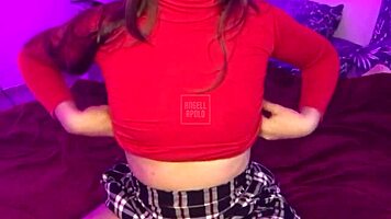 Colegiala loirinha rabuda fodida pelo irmao apos aula