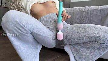 is asian stepdaughter masturbating her tight pussy until squirting?