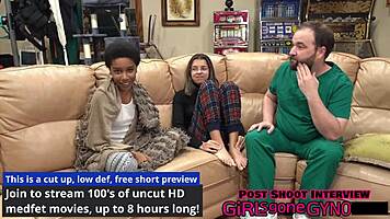 nurse aria nicole fucked in exam room