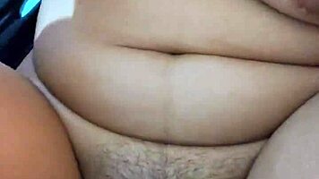 Latina Beauty Uses Cucumber for Solo Masturbation