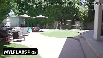 does the policewoman teach two lovers about respecting authority?