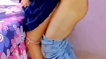 convincing my mexican niece for passionate creampie fuck