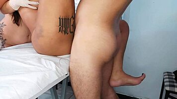 Why is the doctor fucking two nurses?