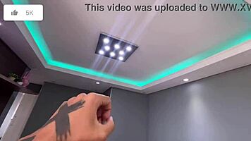 Latina babe amberzinha debuts rough home fuck in new apartment