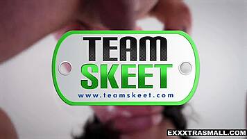 Anita Bellini shares her petite pastry in the messy kitchen.