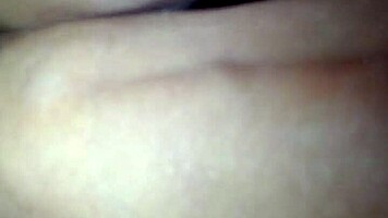 pussy pounded doggy by boyfriend's best friend, loving the rough creampie