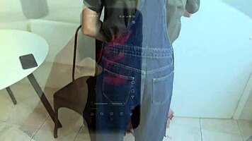 Double booking leads to penetration and creampie.