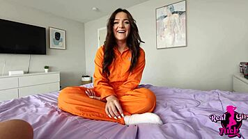 serena sterling in homemade teasing scene