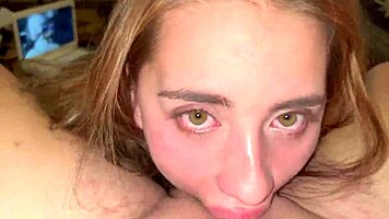 Deepthroat Facefuck With Hot Teen Pornellia!