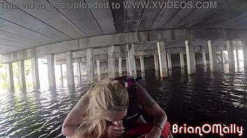 Stephanie Love Fucks Brian Omally On Jet-Ski