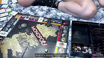 i became my stepsister's sex slave playing monopoly.