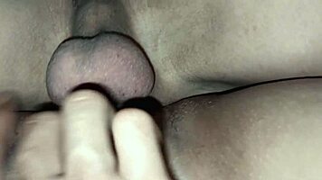 i, uh, gave a rough handjob from behind on christmas, creampie and all