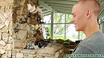 Cute Petite Teen Lily Jordan In Threesome With Brother And Boyfriend!