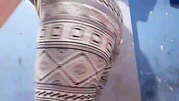 latina lesbian teen touches her tits and ass while recording for xvideos real amateur