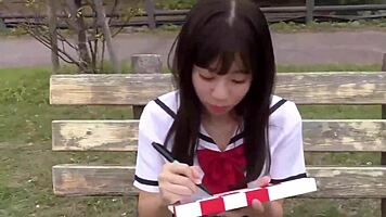 hey, it's mai hino, want to check out my softcore scene?