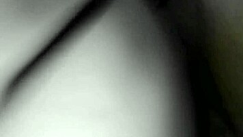 Intense lingerie gift followed by ass offering