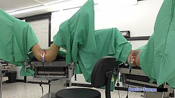 Angel Santana and Aria Nicole fuck in hospital roleplay